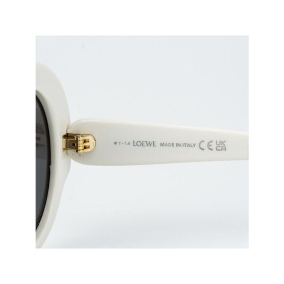 Loewe Women Sunglasses Ivory Grey Round LW40135F 25A NEW AUTHENTIC main image 8